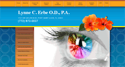 Desktop Screenshot of eyedoctorstlucie.com